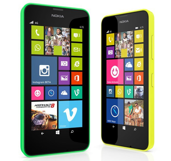 Nokia Lumia 630 And Lumia 635