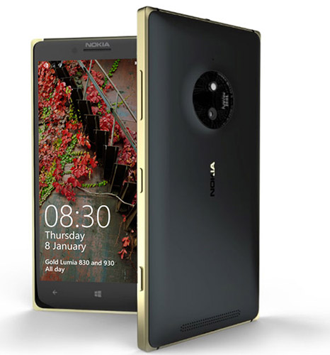 Lumia 830 Golden