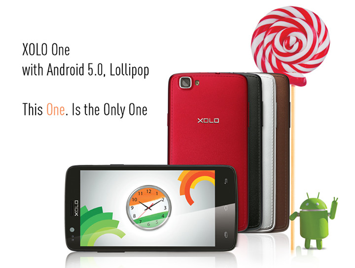 Xolo One Android 5 Lollipop OTA