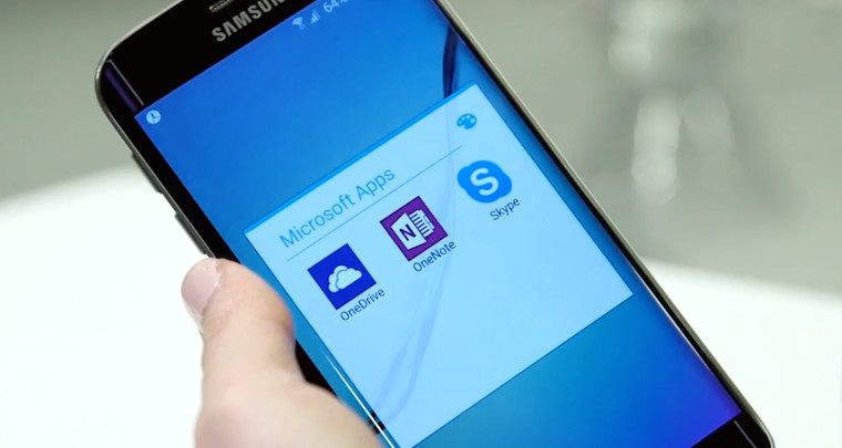 Samsung Galaxy S6 Microsoft Apps