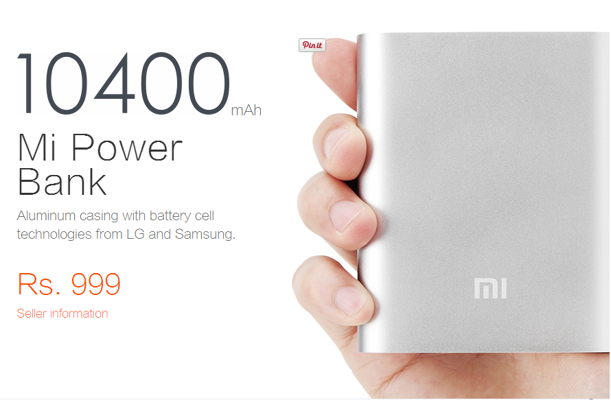 Xiaomi 10400 Mah Mi Power Bank