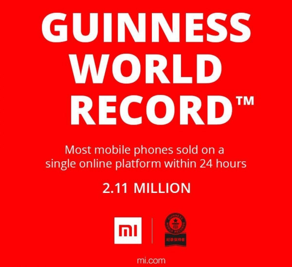 Xiaomi Guinness World Record