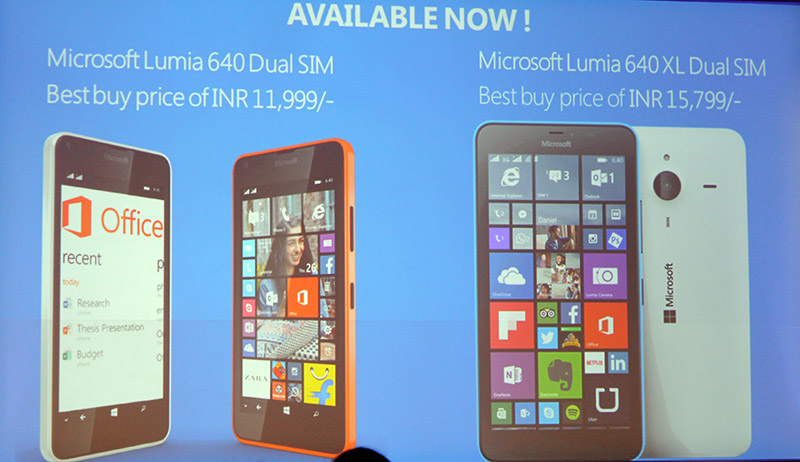 Lumia 640 Lumia 640xl Dual Sim India