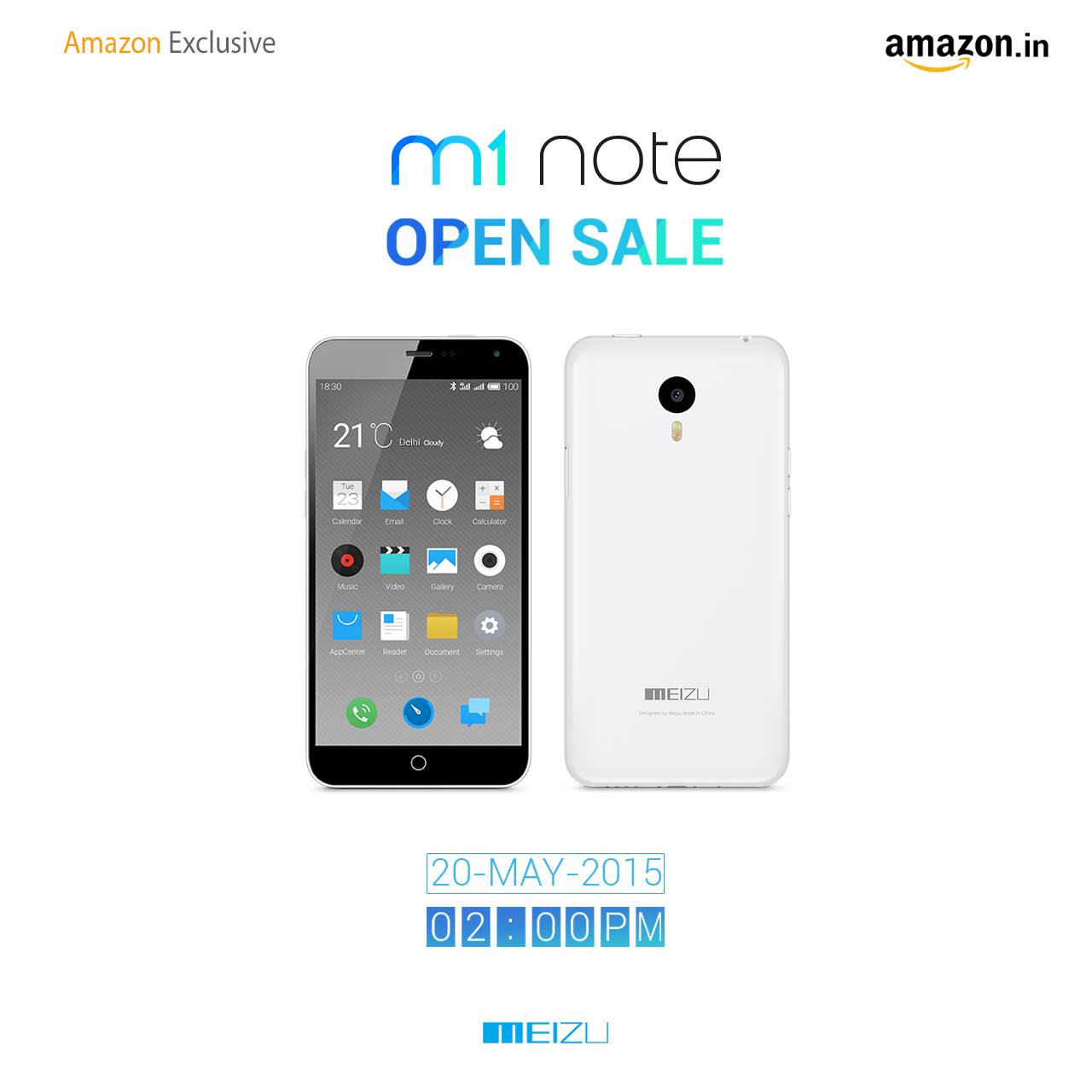 Meizu M1 Note India Sale