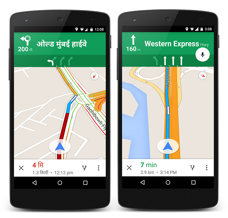 Google Maps Traffic Information