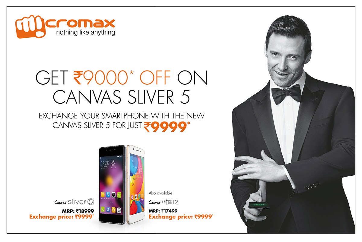 Micromax Canvas Sliver 5 Exchange Offer