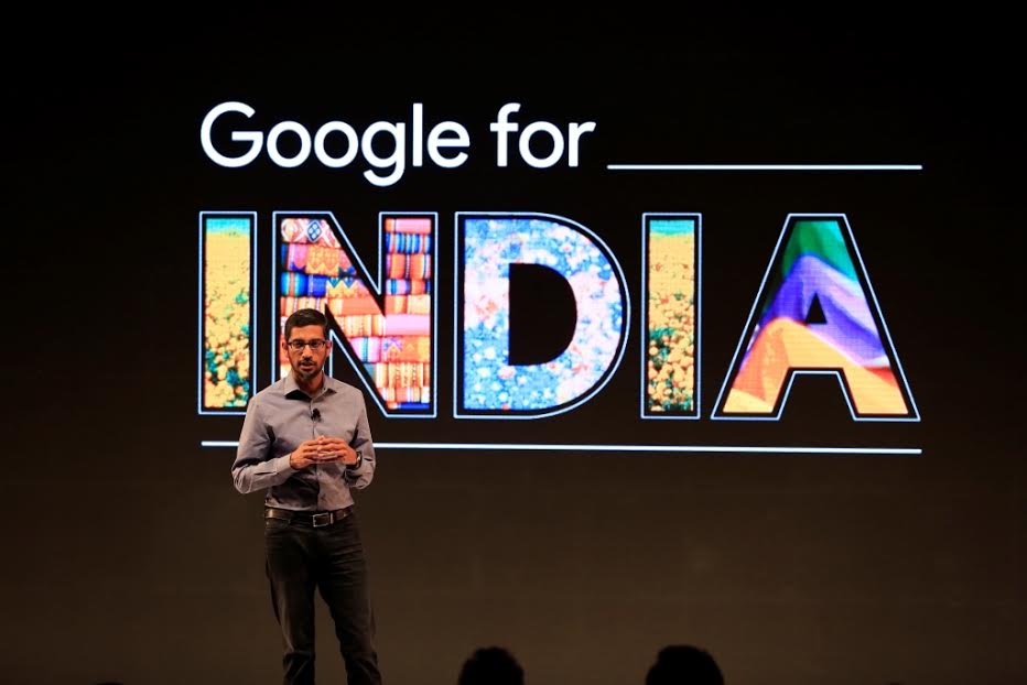 Sundar Pichai Google For India