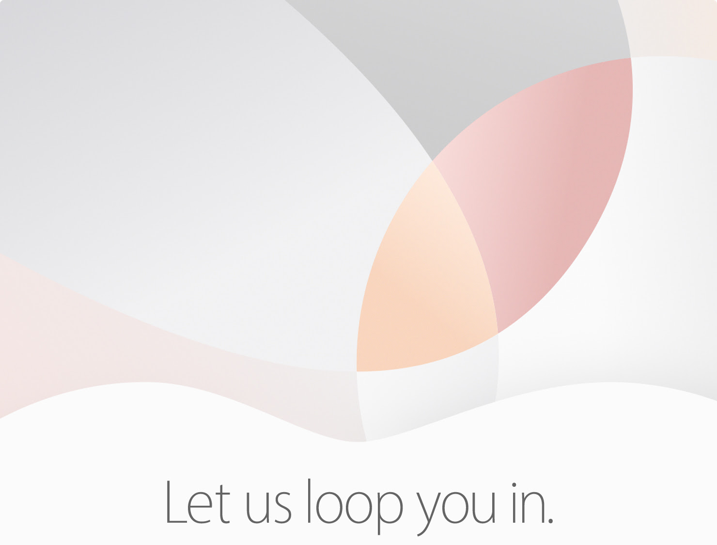 Apple Event March 2016