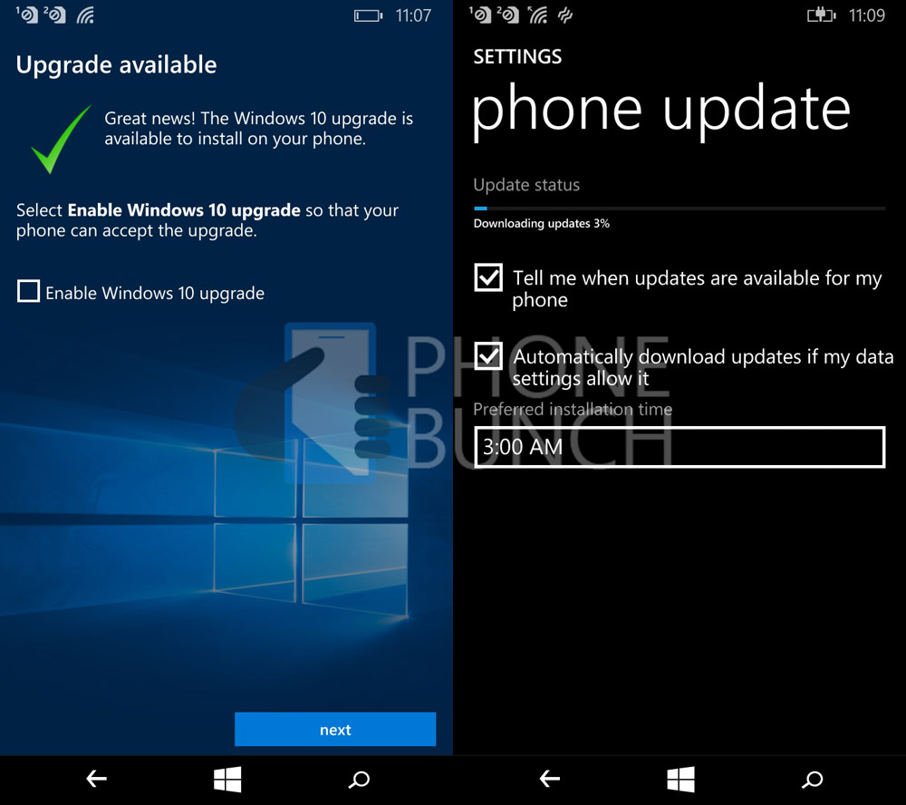Windows 10 Mobile Update Download