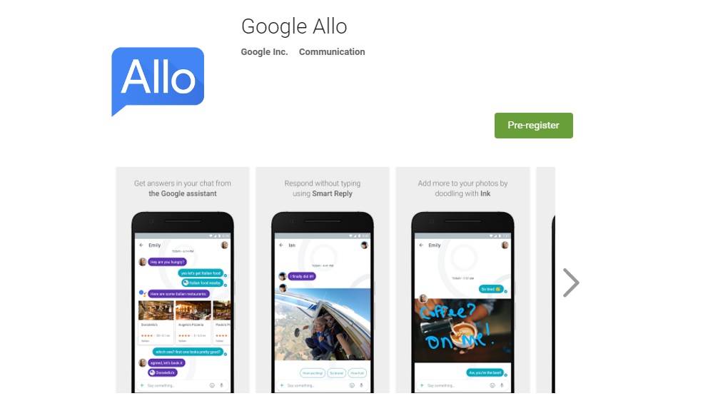 Google Allo Duo Pre Register