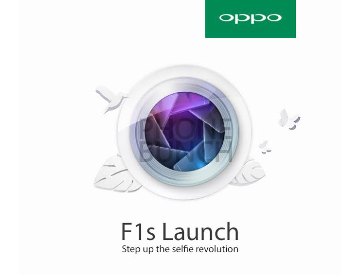 Oppo F1s Launch Invite
