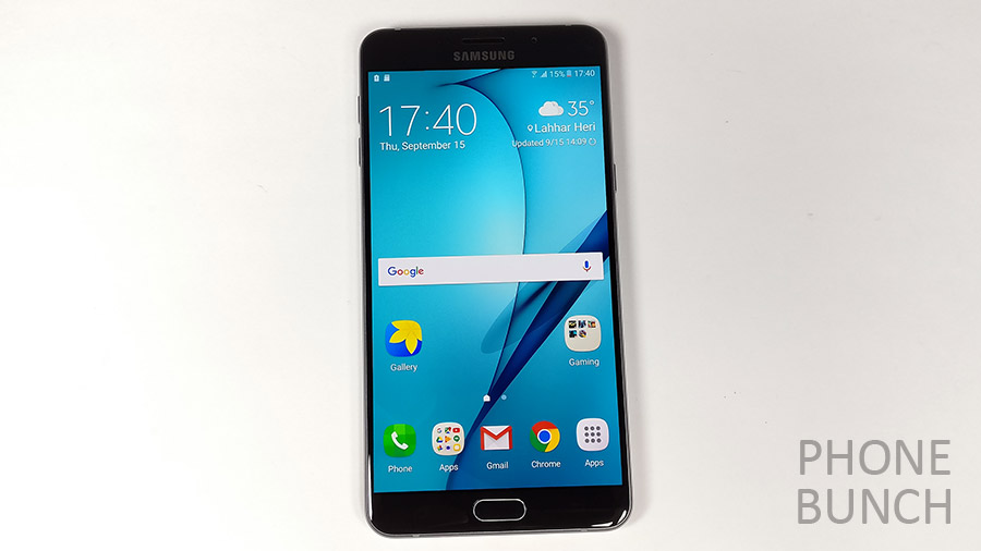 galaxy a9 pro front display