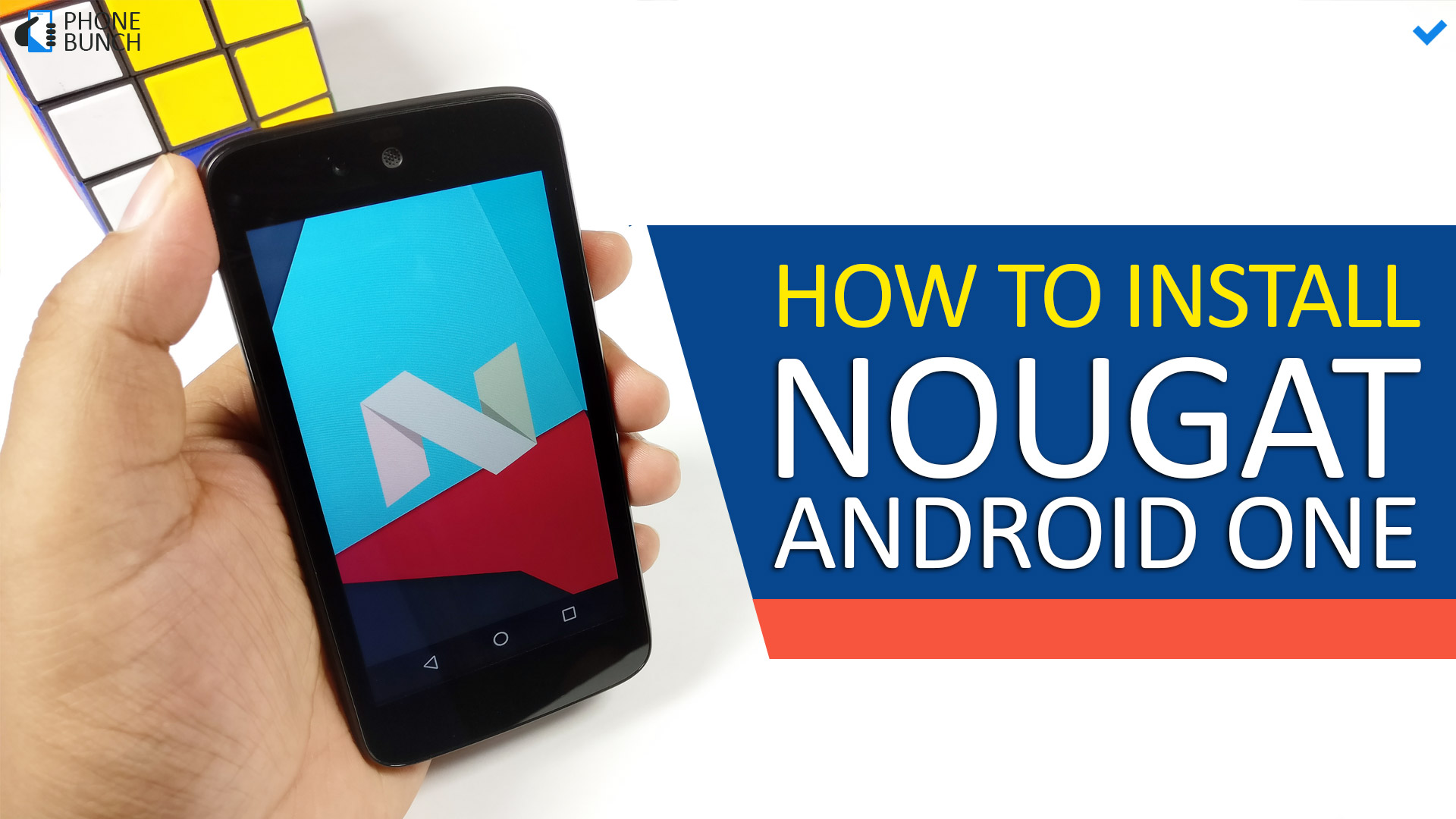 how to nougat android one