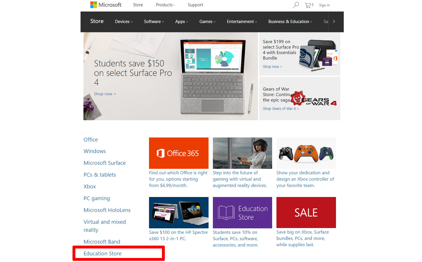 microsoft removes lumia smartphones from store homepage