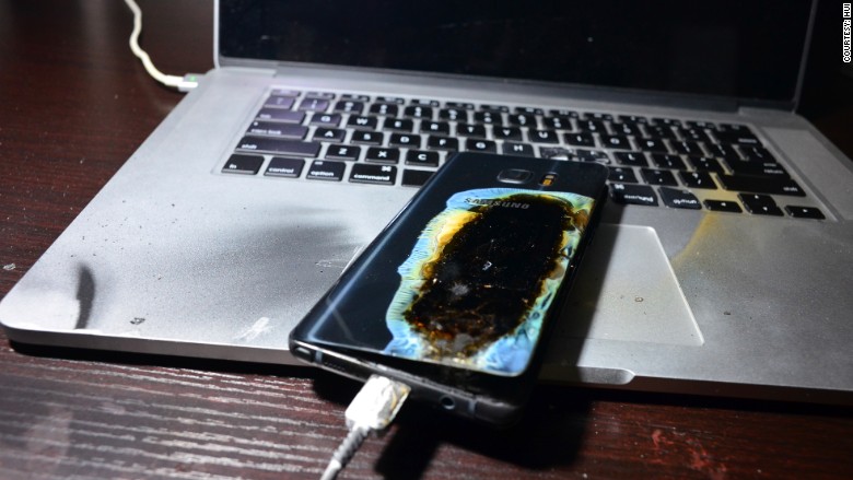 samsung note 7 fire china.