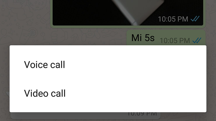 whatsapp video calling 1