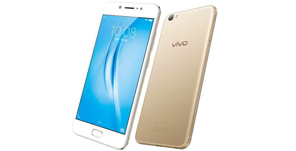 vivo v5s launched india crown gold color