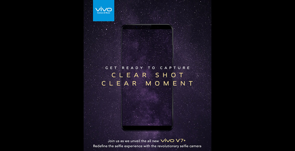 vivo v7 plus india launch invite