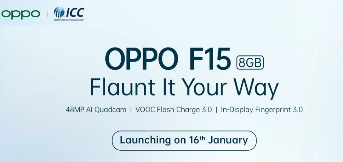OPPO F15 launch