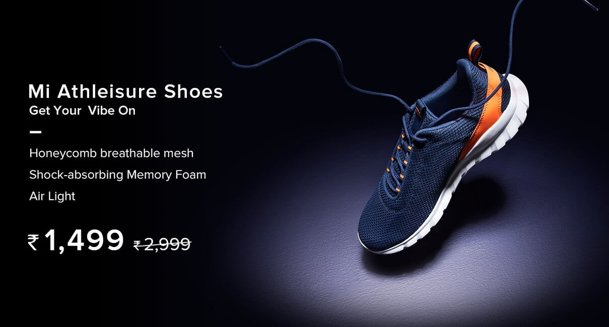 Mi Athleisure Shoes launch price