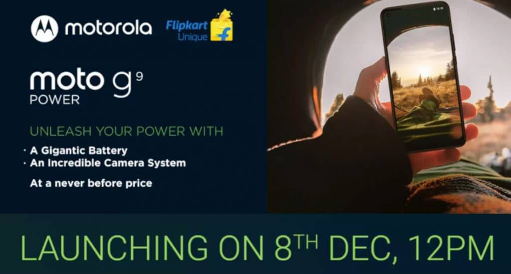 Moto G9 Power India launch date
