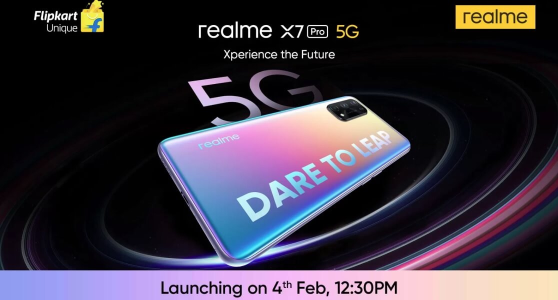 Realme X7 pro launch date india
