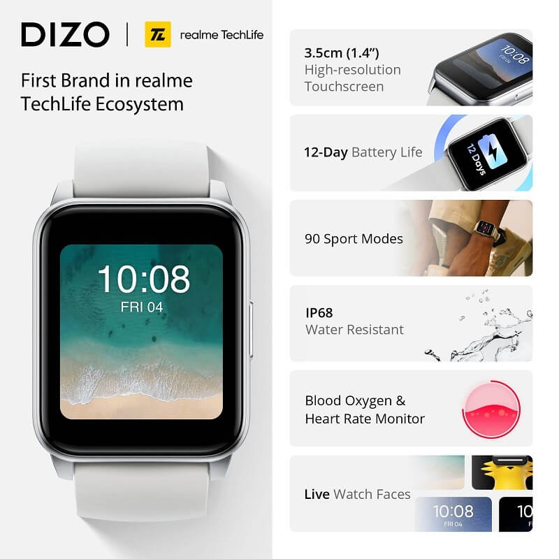 Dizo Watch features