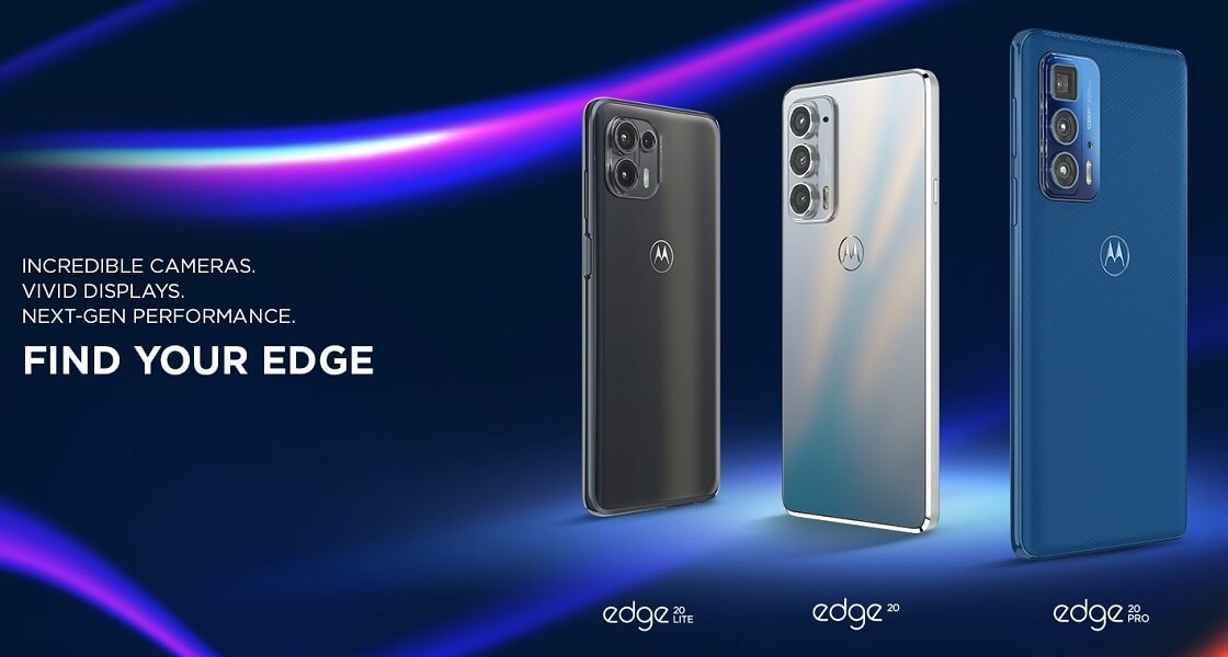 Motorola edge 20 edge 20 Pro and edge 20 Lite launch