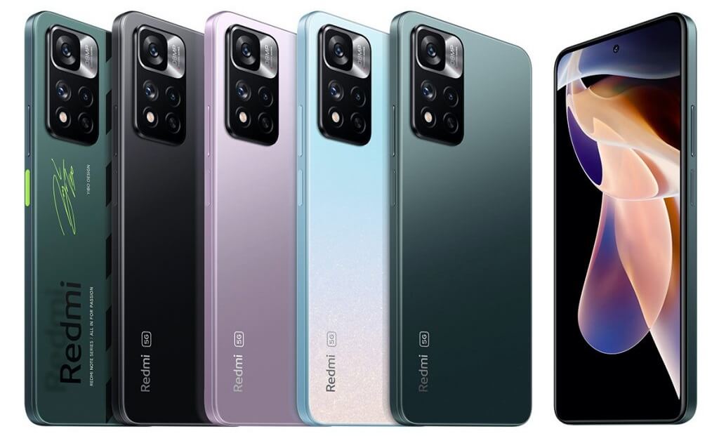 Redmi Note 11 Pro and Note 11 Pro colors