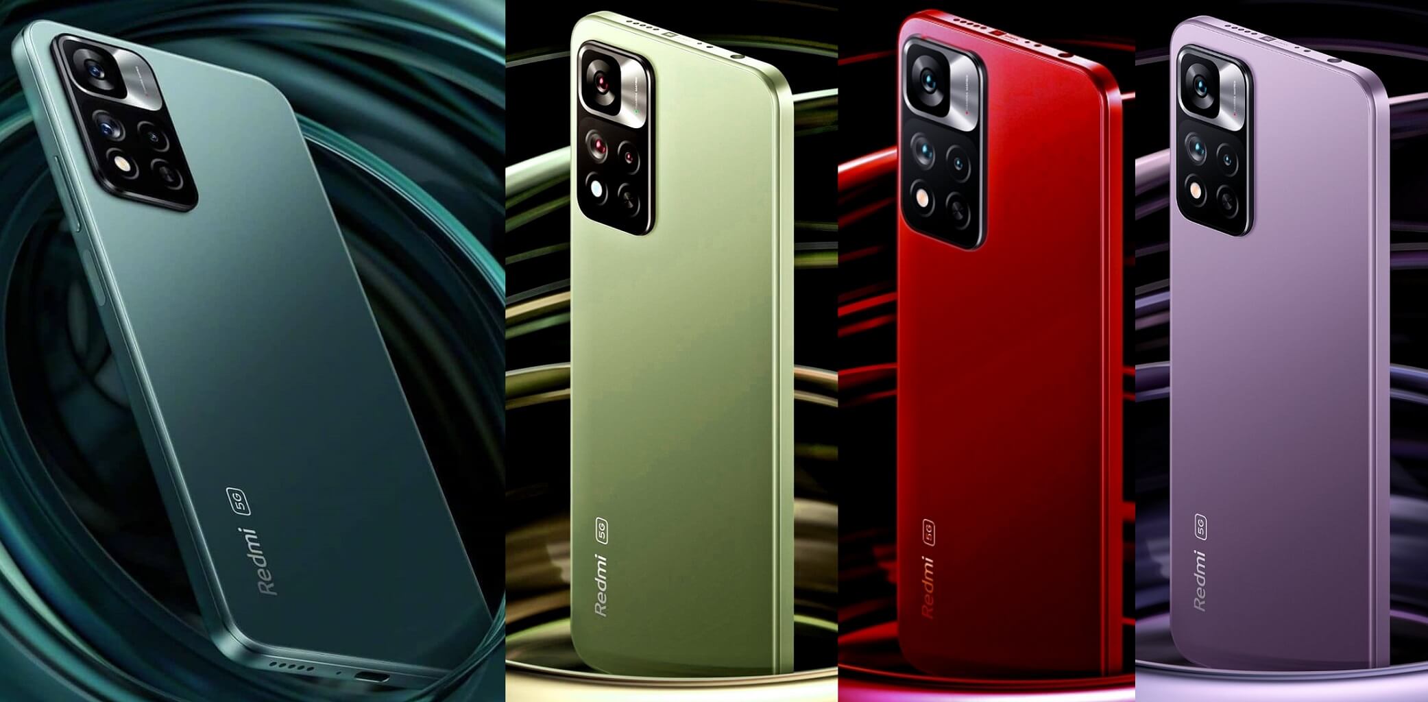 Redmi Note 11 and Note 11 Pro colors