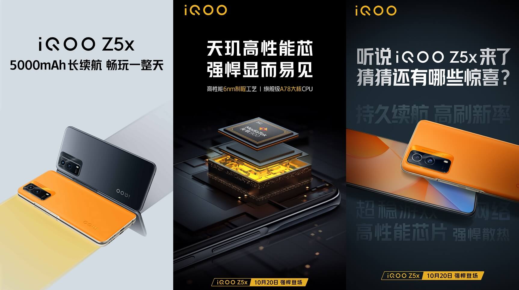 iQOO Z5X features