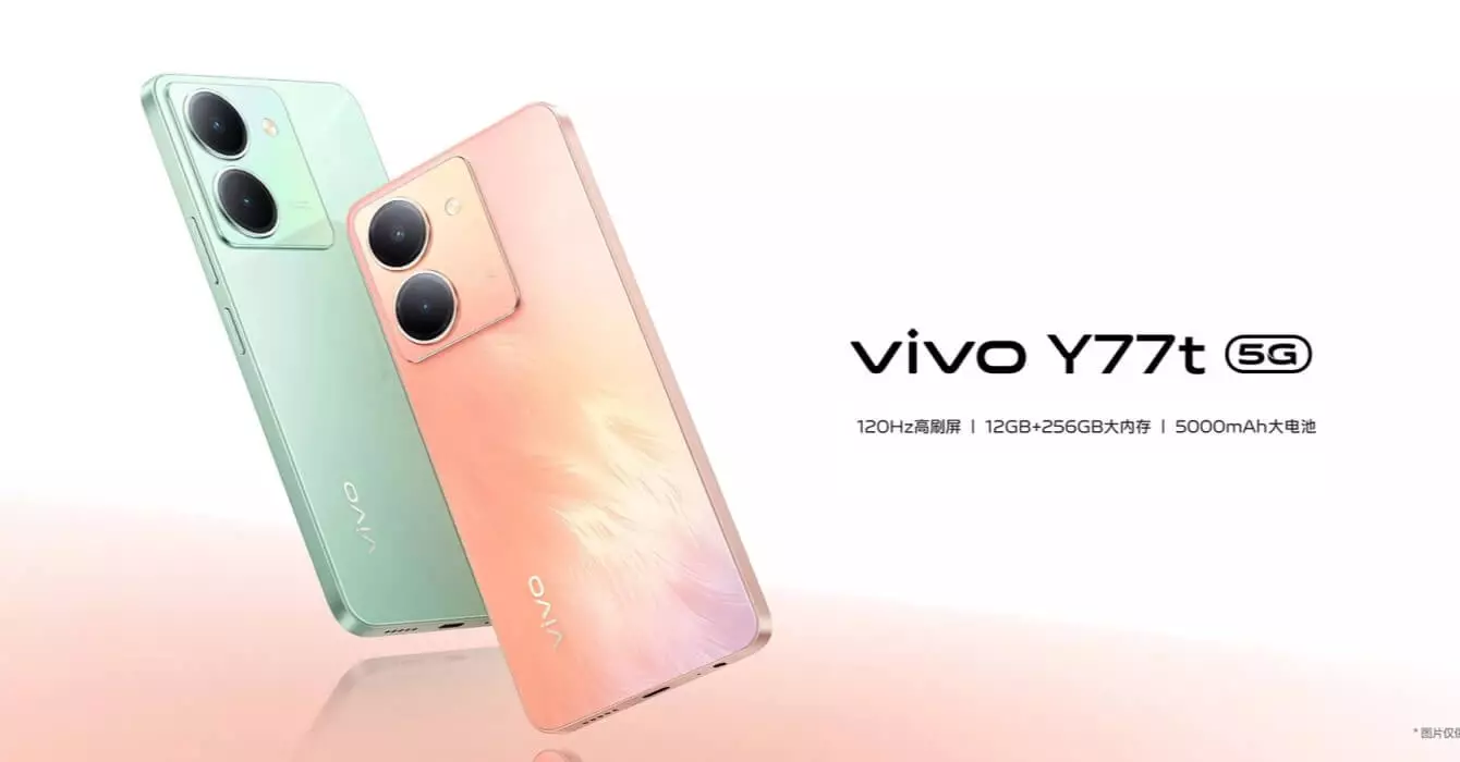 Vivo Y77t launch cn.