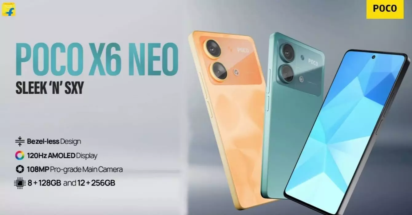 POCO X6 Neo launch India.