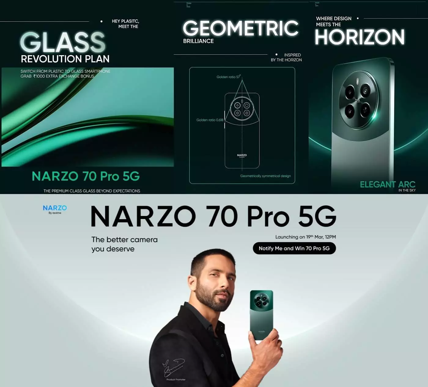 realme narzo 70 Pro 5G features teaser India.
