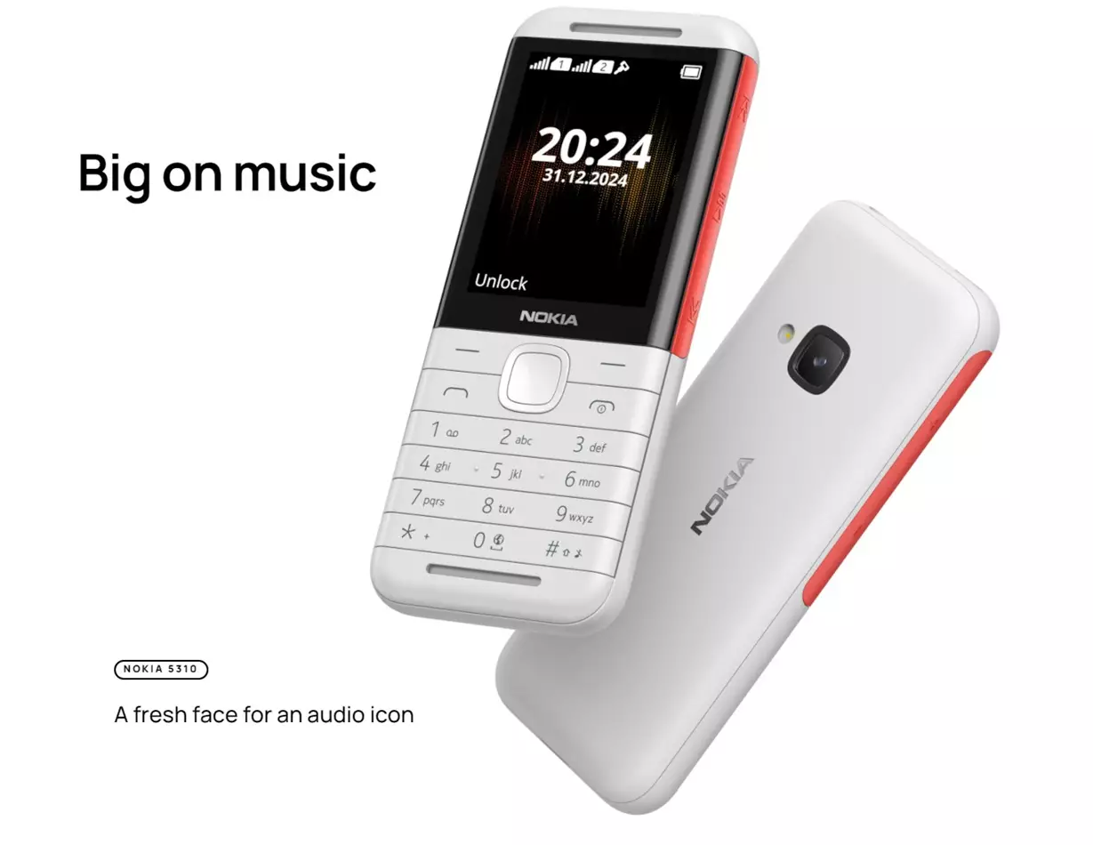 Nokia 5310 2024 launch.