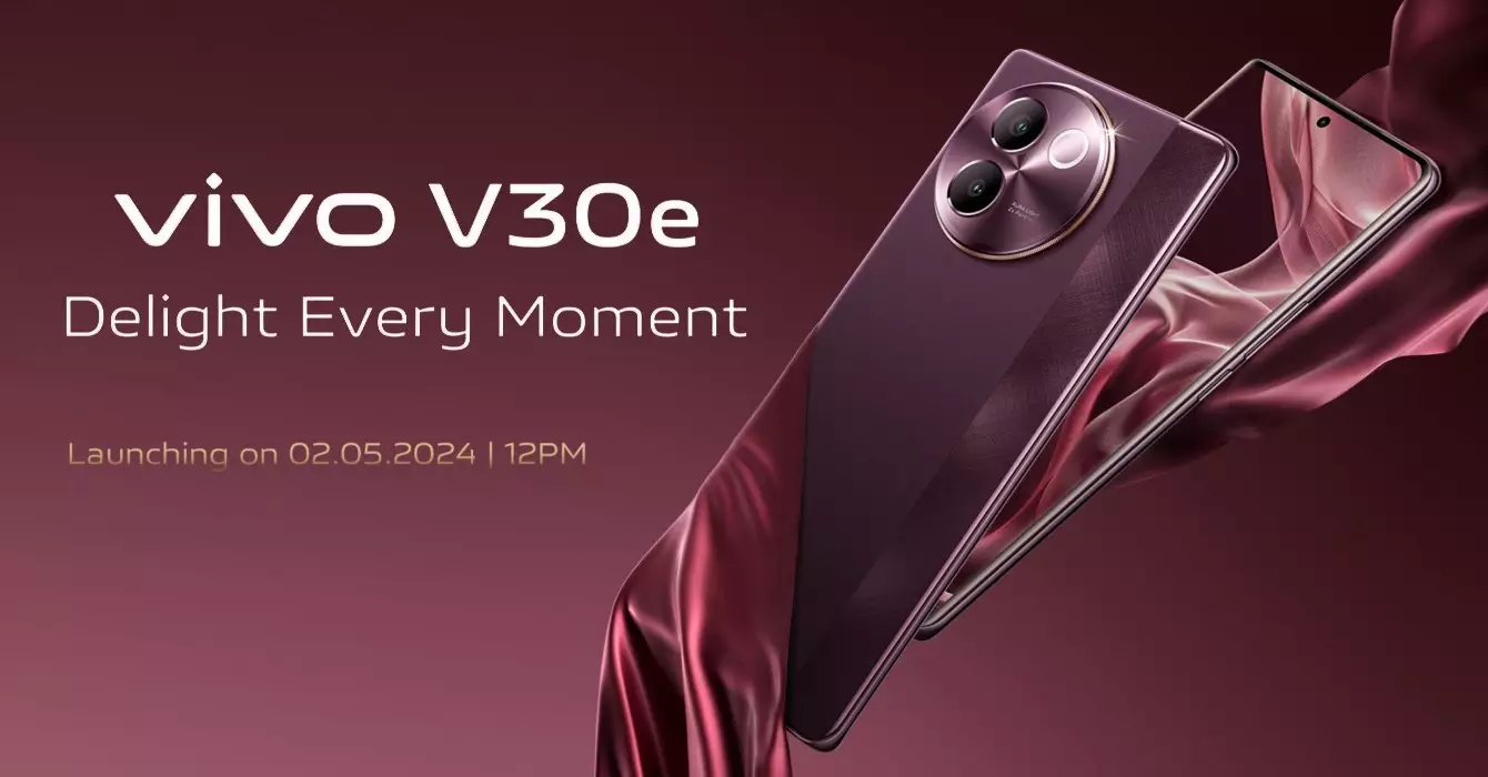 Vivo v30e launch date India.
