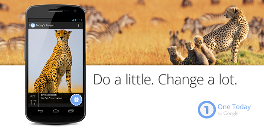 Google One Today Charity App