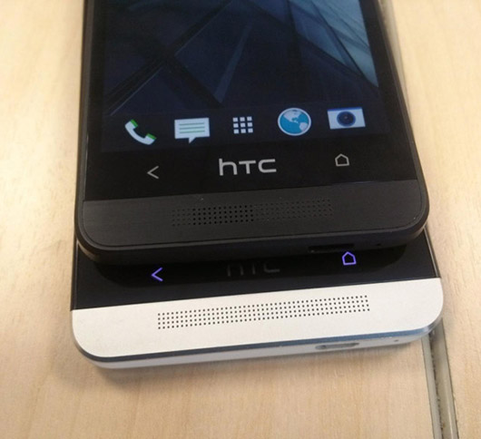 Htc One Mini And Htc One Size Comparison