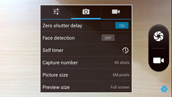 Micromax Canvas 2 Plus Camera Image Settings