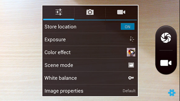 Micromax Canvas 2 Plus Camera Settings