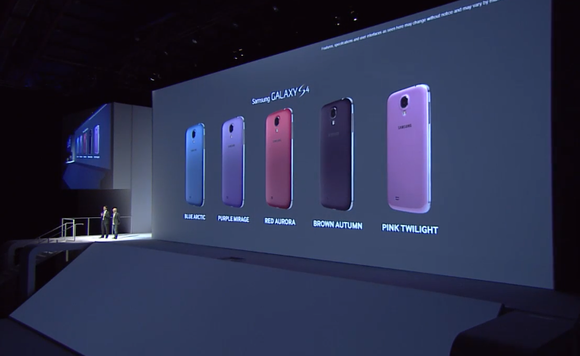 Samsung Galaxy S4 5 New Colors