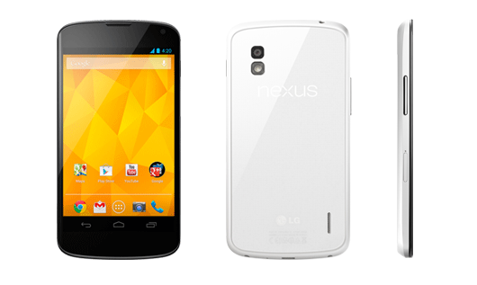 White Lg Nexus 4 Available Us