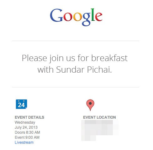 Google Android Event June 24