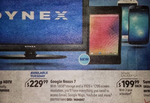 Second Gen Nexus 7 Poster