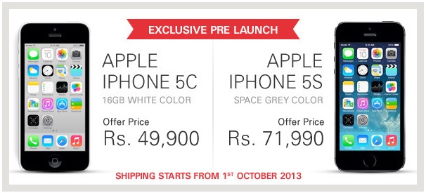 Apple Iphone 5c And Iphone 5s Now Available In India