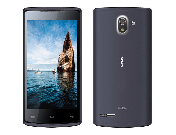 Lava Iris 506q Available Online Quad Core