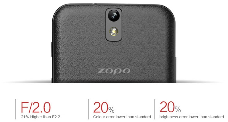 Zopo ZP998 Camera