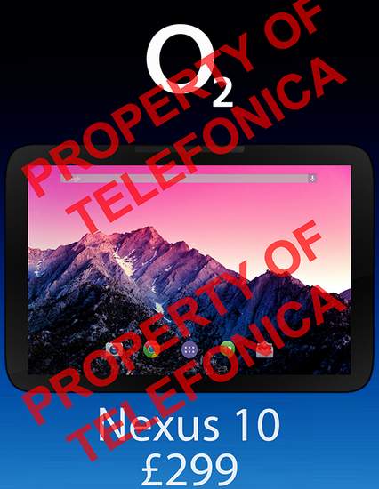 Google Nexus 10 Price