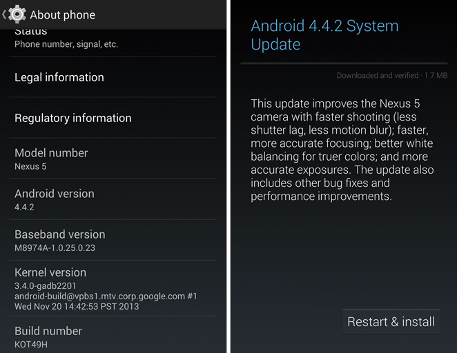 Android 4 4 2 Update