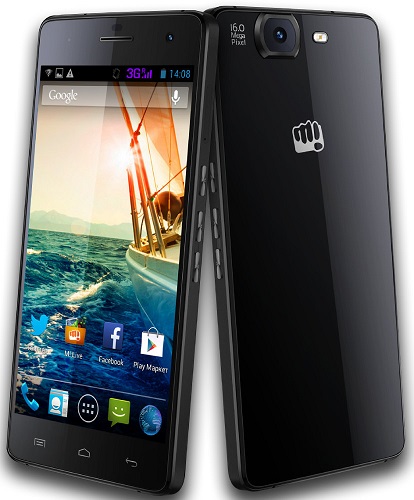 Micromax Canvas Knight A350 Black